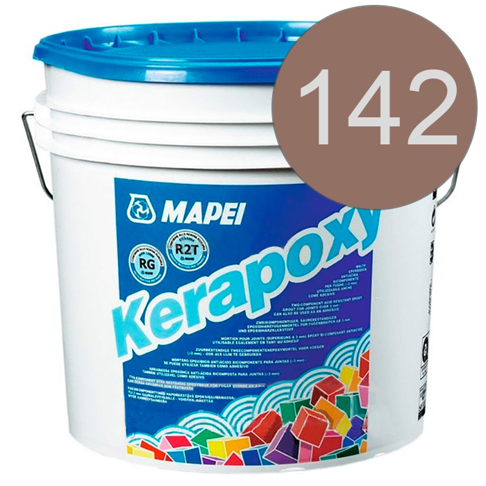 Эпоксидная затирка Mapei Kerapoxy 142 Каштановый, 2 кг. - 1204