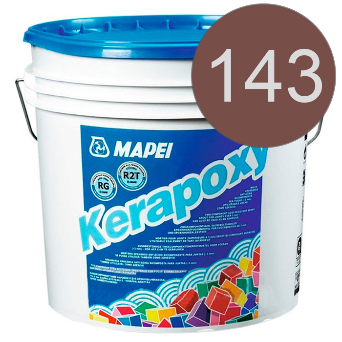 Эпоксидная затирка Mapei Kerapoxy 143 Коричневый, 2 кг. - 1205