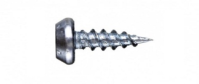 Саморезы для крепления листового металла и мет. профилей, с полуцилендрической головкой, наконечник-острый, оксидированные
